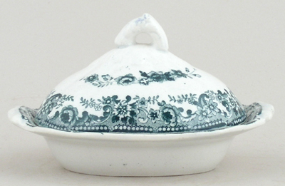 Toy Vegetable Dish c1840